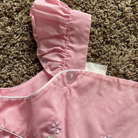 Vintage Baby Girl Pink Dress - Picture 4 of 11